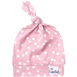 Copper Pearl Top Knot Hat | Lucy