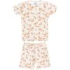 Copper Pearl 2-Piece Short Sleeve Pajama Set | Rue -The Baby's Crib RueSSPJs