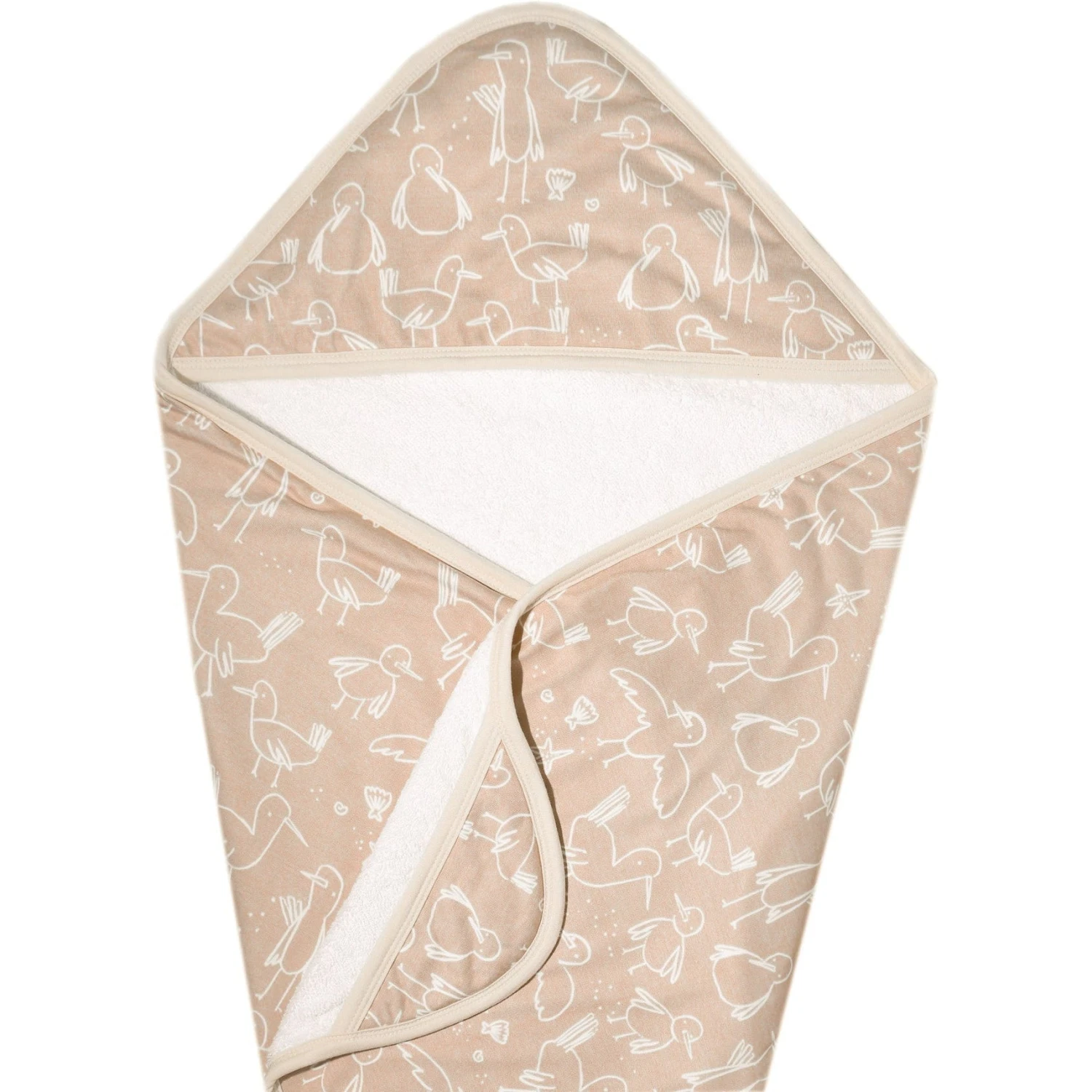 Copper Pearl Premium Knit Hooded Towel | Sandy 3 Copper Pearl Premium Knit Hooded Towel | Sandy