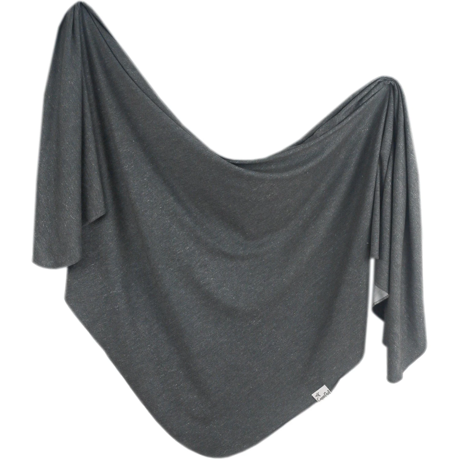 Copper Pearl Knit Swaddle Blanket | Slate 3 Copper Pearl Knit Swaddle Blanket | Slate