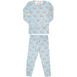 Copper Pearl 2-Piece Long Sleeve Pajama Set | S'mores