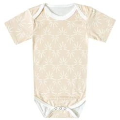 Copper Pearl Short Sleeve Bodysuit | Sol