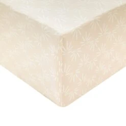 Copper Pearl Premium Knit Fitted Crib Sheet | Sol