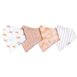 Copper Pearl Baby Bandana Bibs | Tide