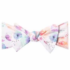 Copper Pearl Knit Headband Bow | Bloom