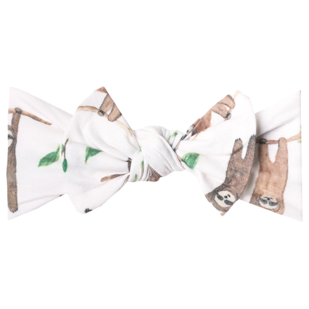 Copper Pearl Knit Headband Bow | Noah 3 Copper Pearl Knit Headband Bow | Noah