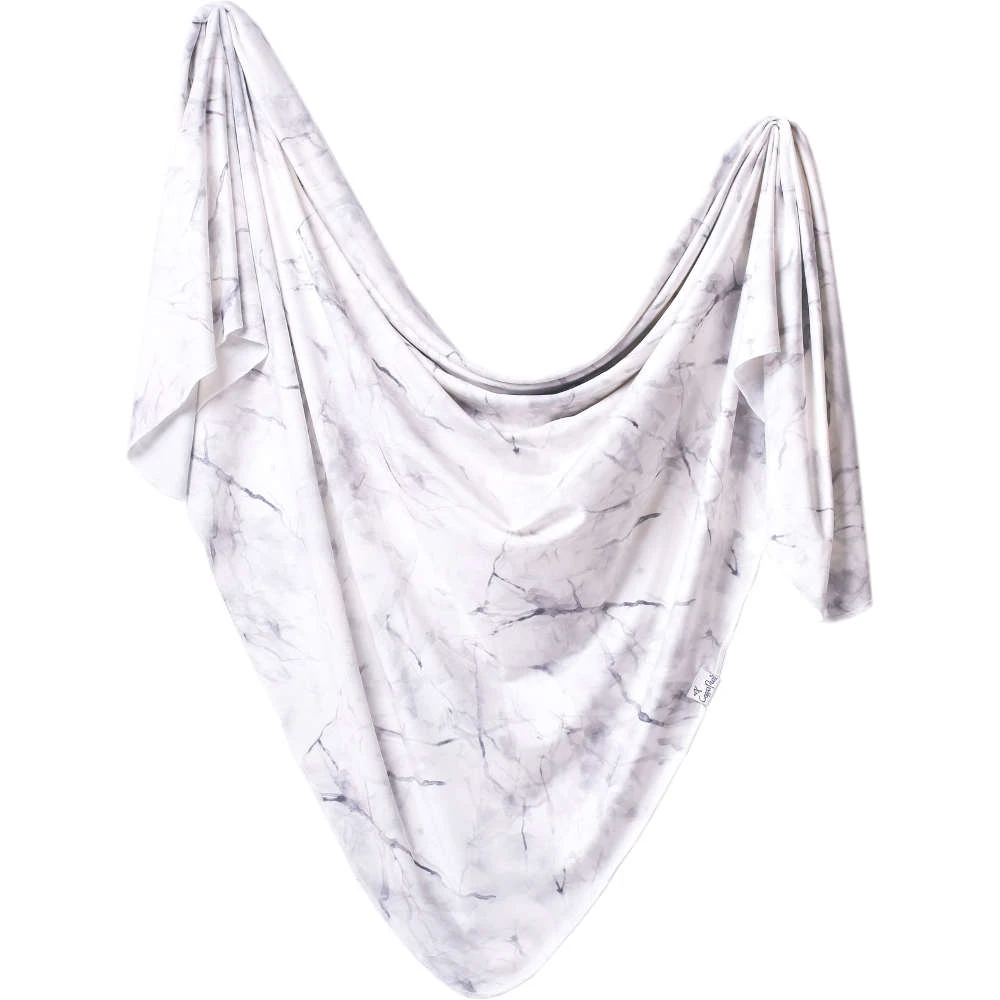 Copper Pearl Knit Swaddle Blanket | Marble 3 Copper Pearl Knit Swaddle Blanket | Marble