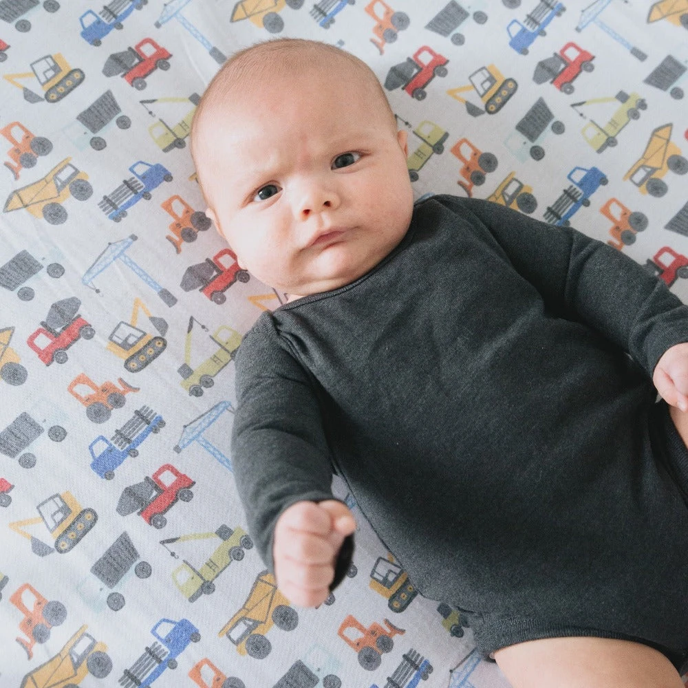 Copper Pearl Premium Knit Fitted Crib Sheet | Diesel 4 Copper Pearl Premium Knit Fitted Crib Sheet | Diesel - Image 2