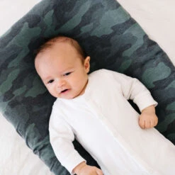 Copper Pearl Premium Knit Diaper Changing Pad Cover | Hunter -The Baby's Crib hunter pad2