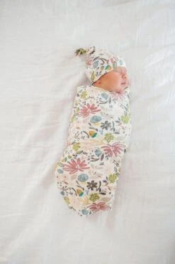 Copper Pearl Top Knot Hat | Olive -The Baby's Crib olive hat 2 d13263ca 30a5 4dc9 832d 30b5c1c7dac5