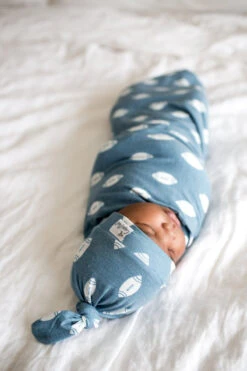 Copper Pearl Knit Swaddle Blanket | Quarterback -The Baby's Crib quarterback swaddle 4 0d0e4713 3ed4 4e4c 9ba4 f2d860cd4a36